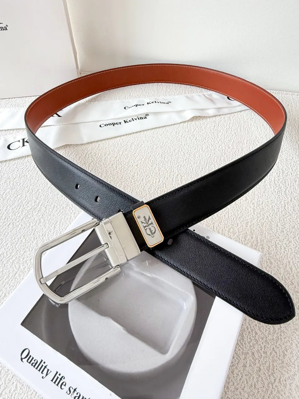 Cooper Kelvina Reversible Belt - Hình 5
