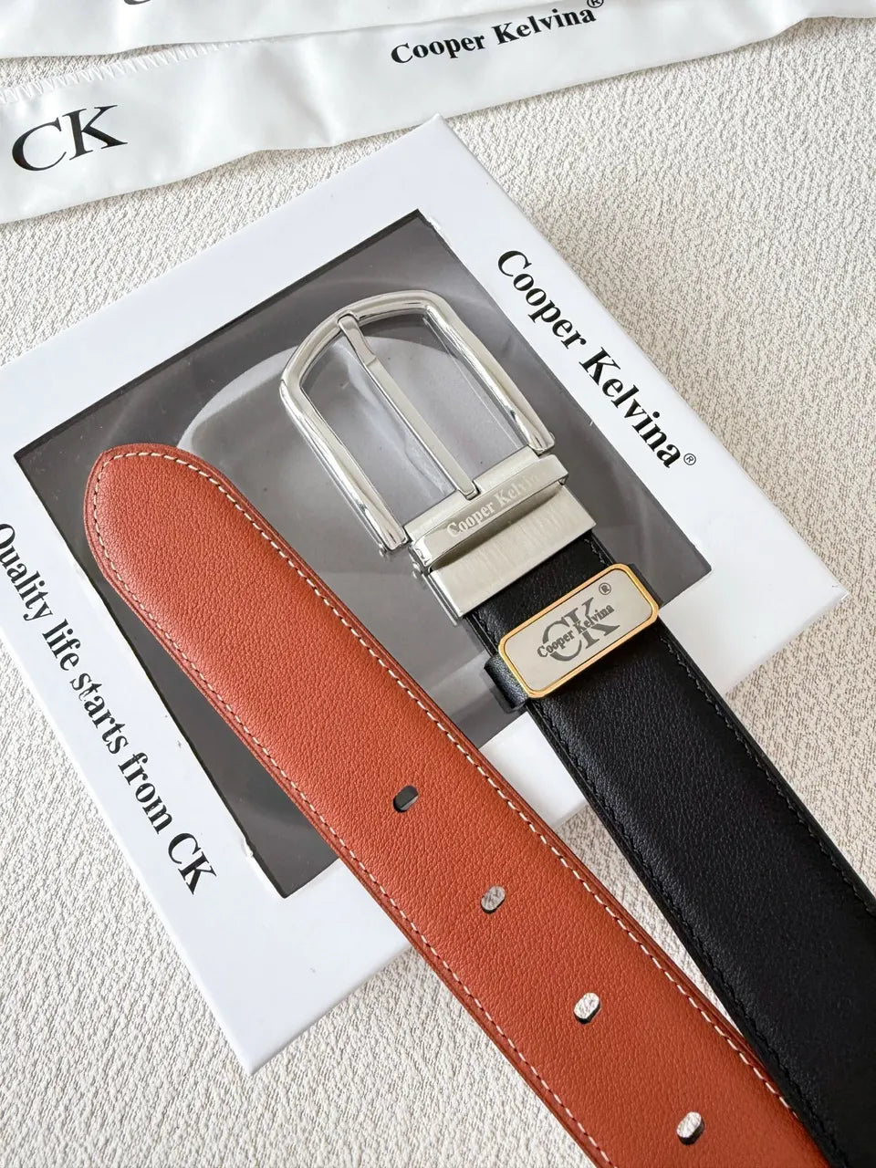 Cooper Kelvina Reversible Belt - Hình 7