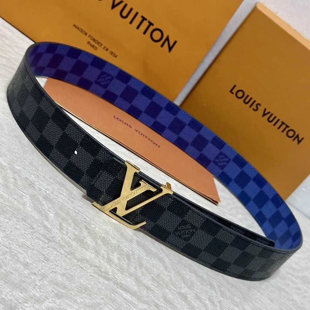 Damier Cobalt Louis Vuitton Belt