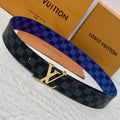 Damier Cobalt Louis Vuitton Belt