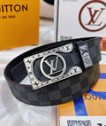 Louis Vuitton Damier Brown/Gray Belt