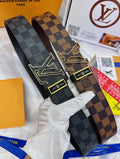 Louis Vuitton Damier Ebene Azur Belt