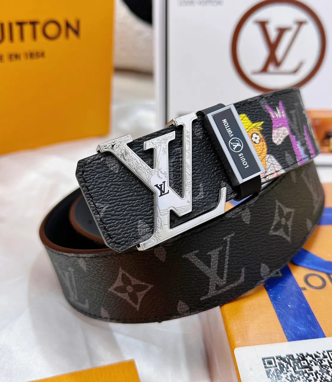 Louis Vuitton Comics Belt - Hình 2