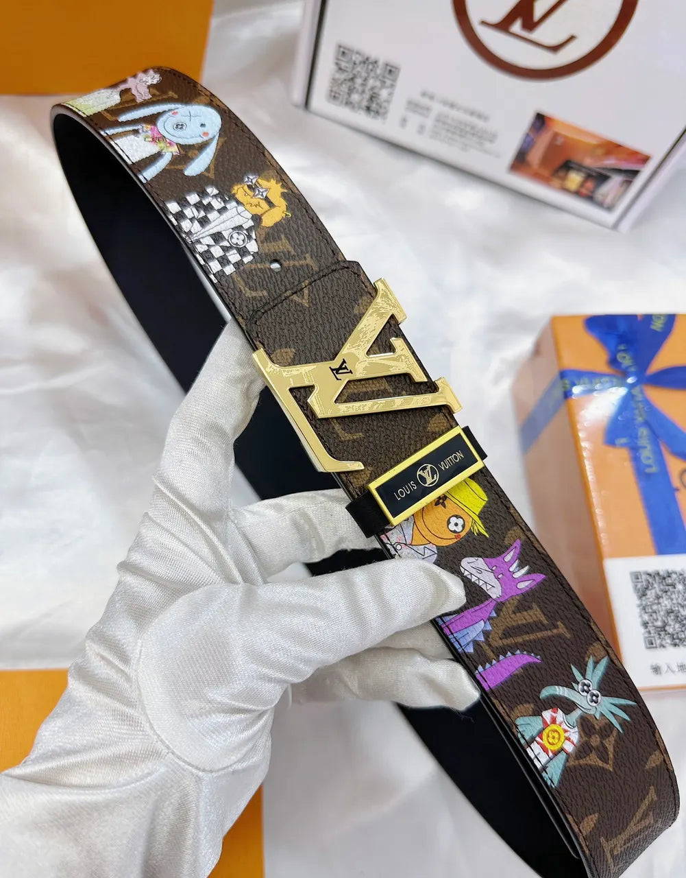 Louis Vuitton Comics Belt - Hình 4