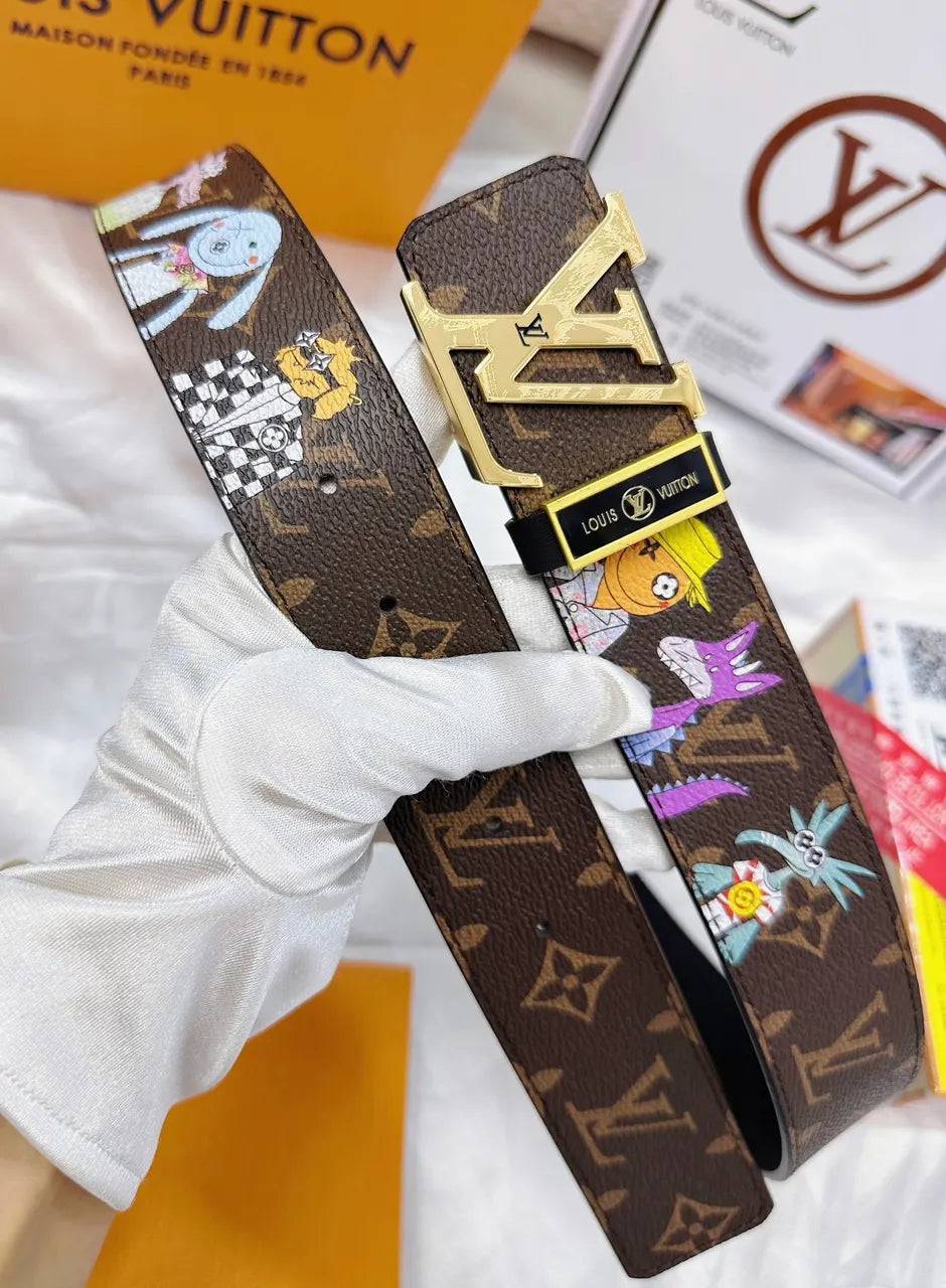 Louis Vuitton Cartoon Belt - Hình 3