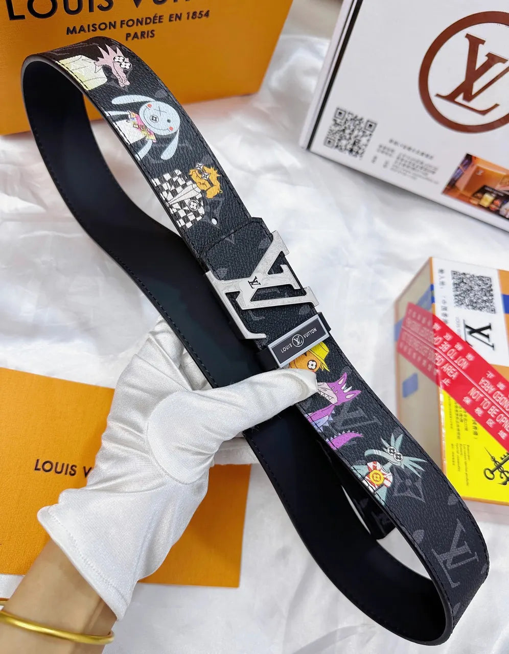 Louis Vuitton Comic Belt - Hình 3