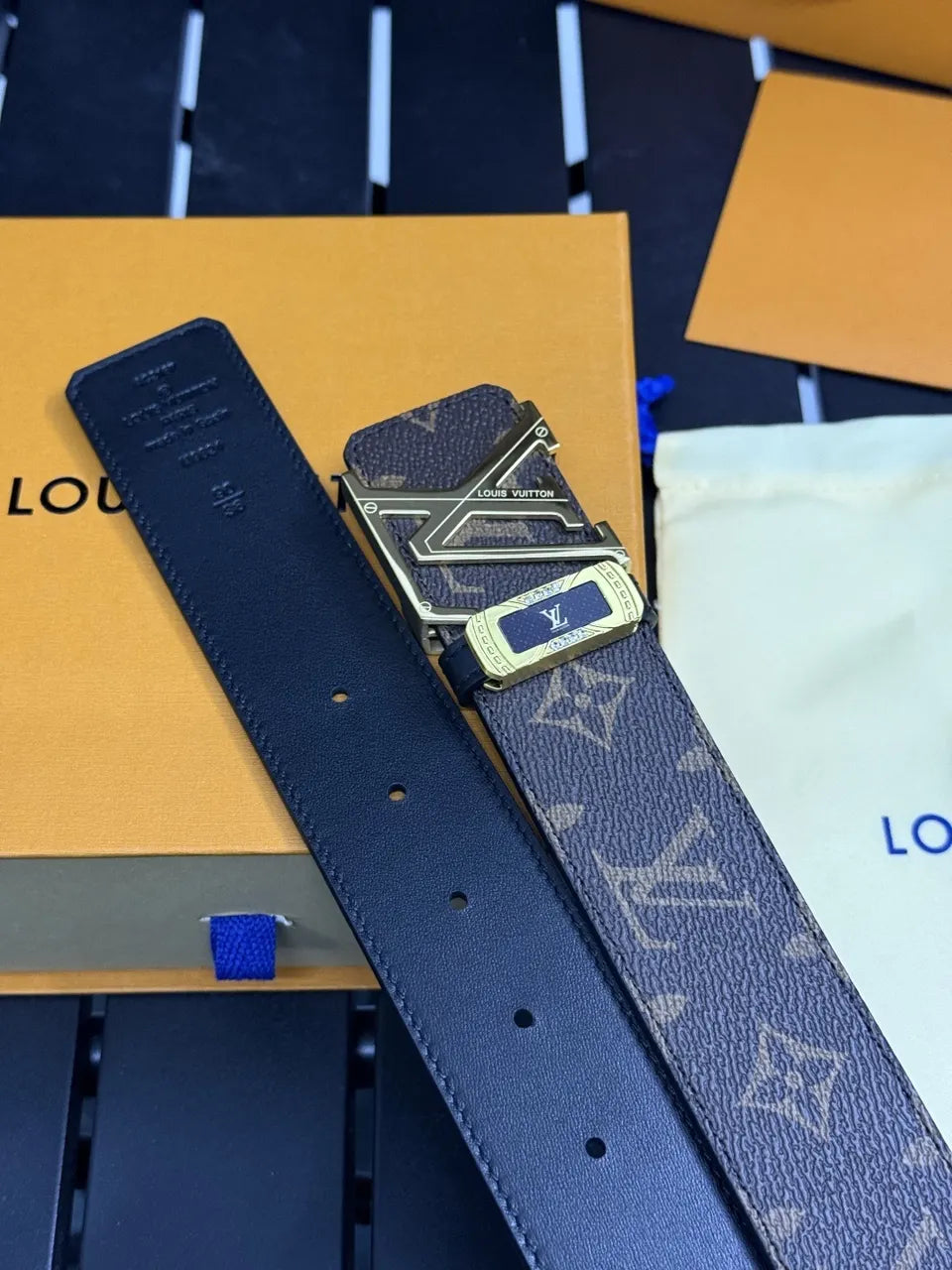 Louis Vuitton Monogram Classic Belt - Hình 3