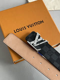 Damier Infini Silver LV Belt