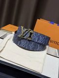 Louis Vuitton Denim Monogram Belt