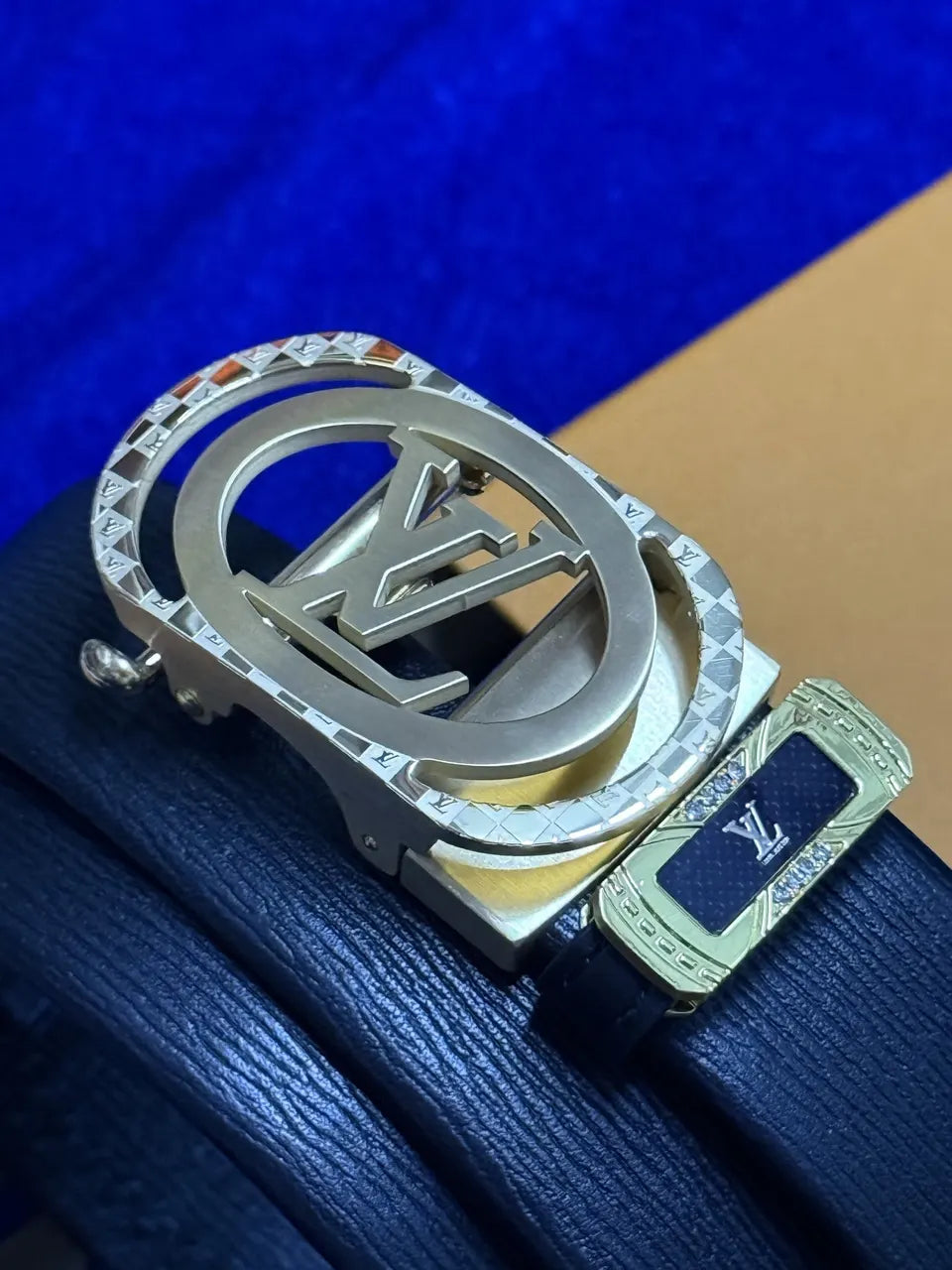 Louis Vuitton Ornate Buckle Belt - Hình 2