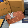 Louis Vuitton Tan Monogram Belt