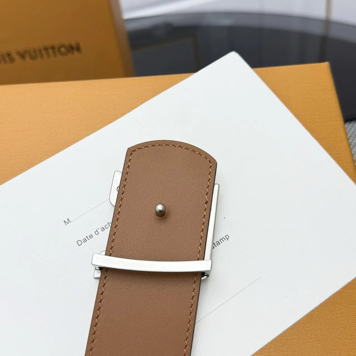 Louis Vuitton Off-White Belt - Hình 8