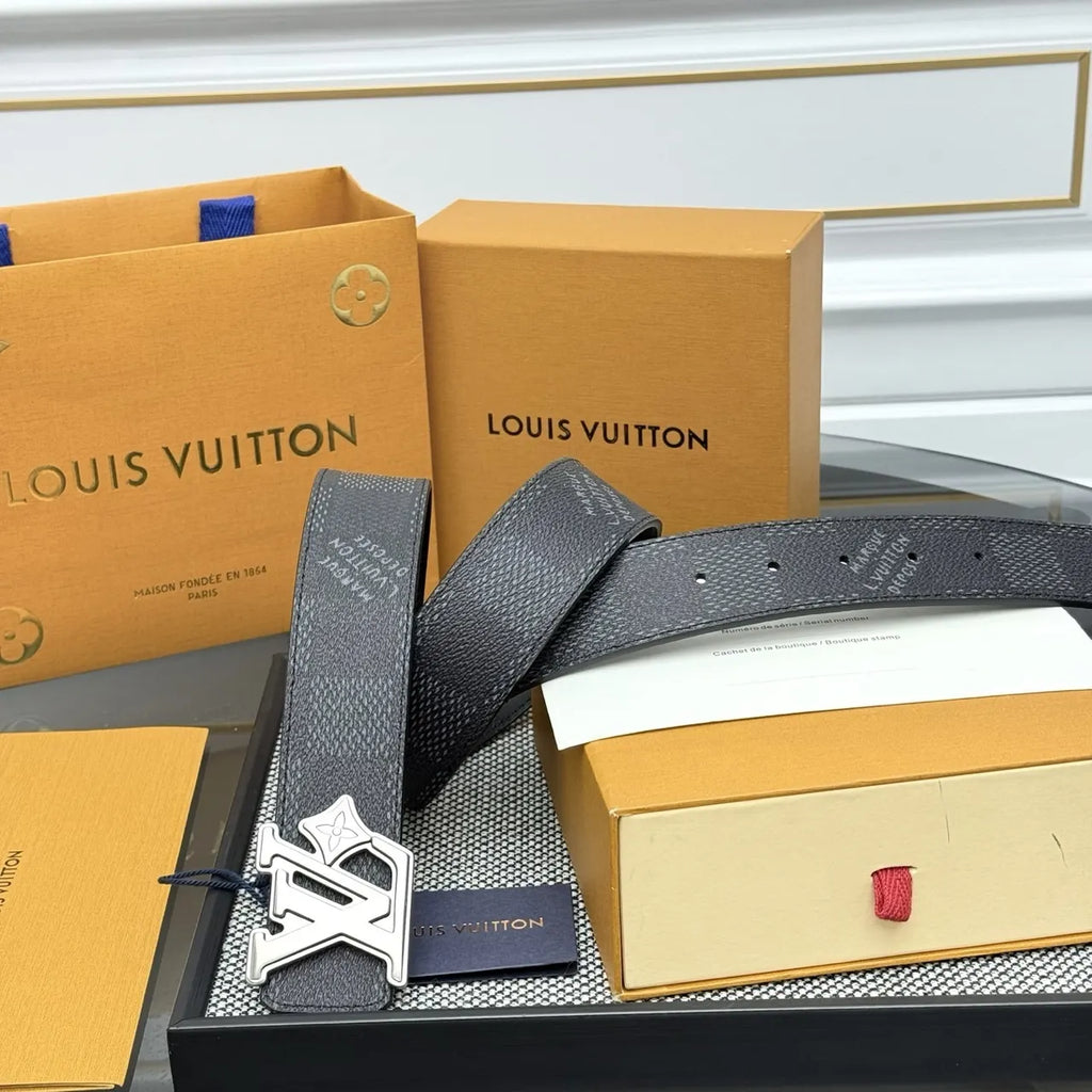 Damier Infini Black Belt - Hình 2