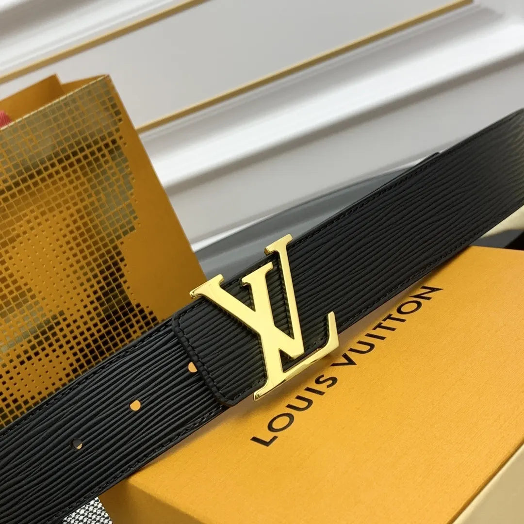 Louis Vuitton Epi Black Leather Belt