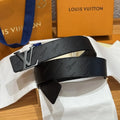 Louis Vuitton Black Signature Belt