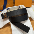 Louis Vuitton Embossed Logo Belt