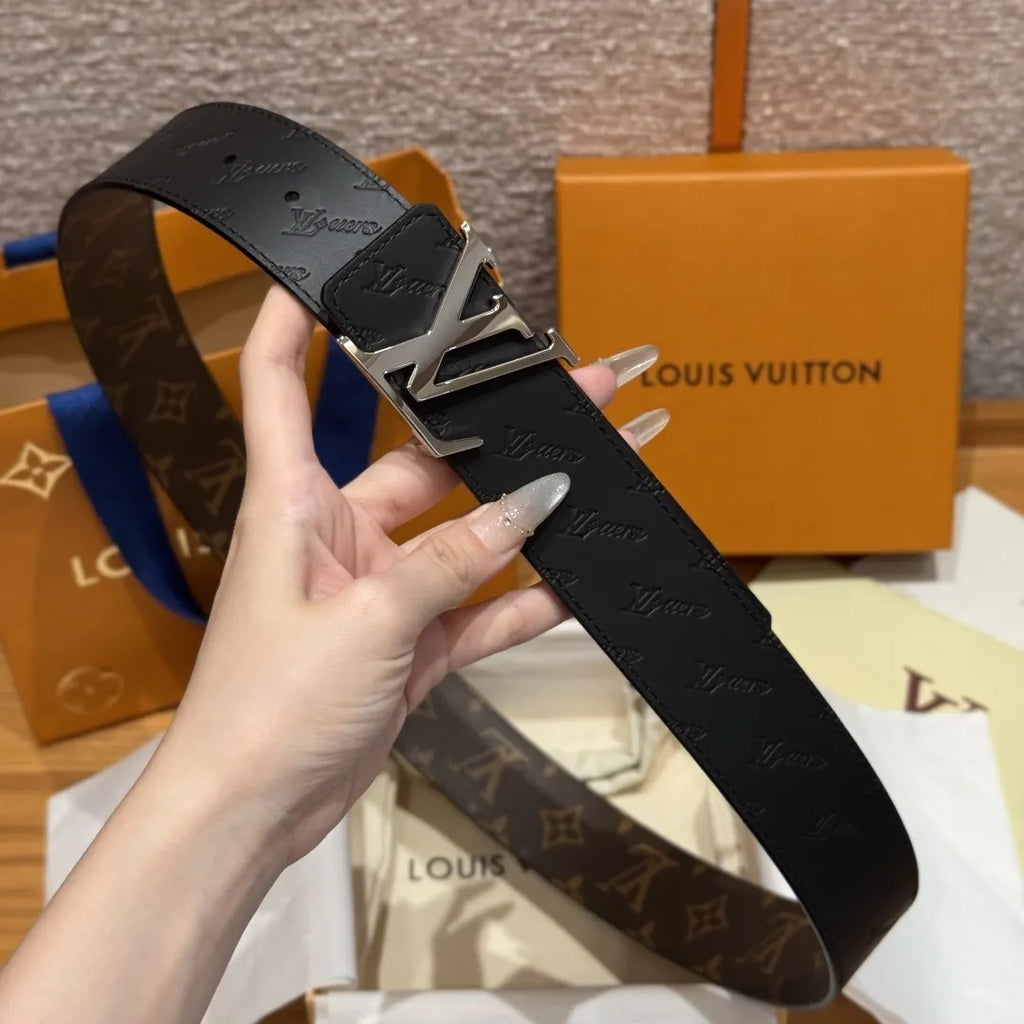 Louis Vuitton Embossed Logo Belt - Hình 5