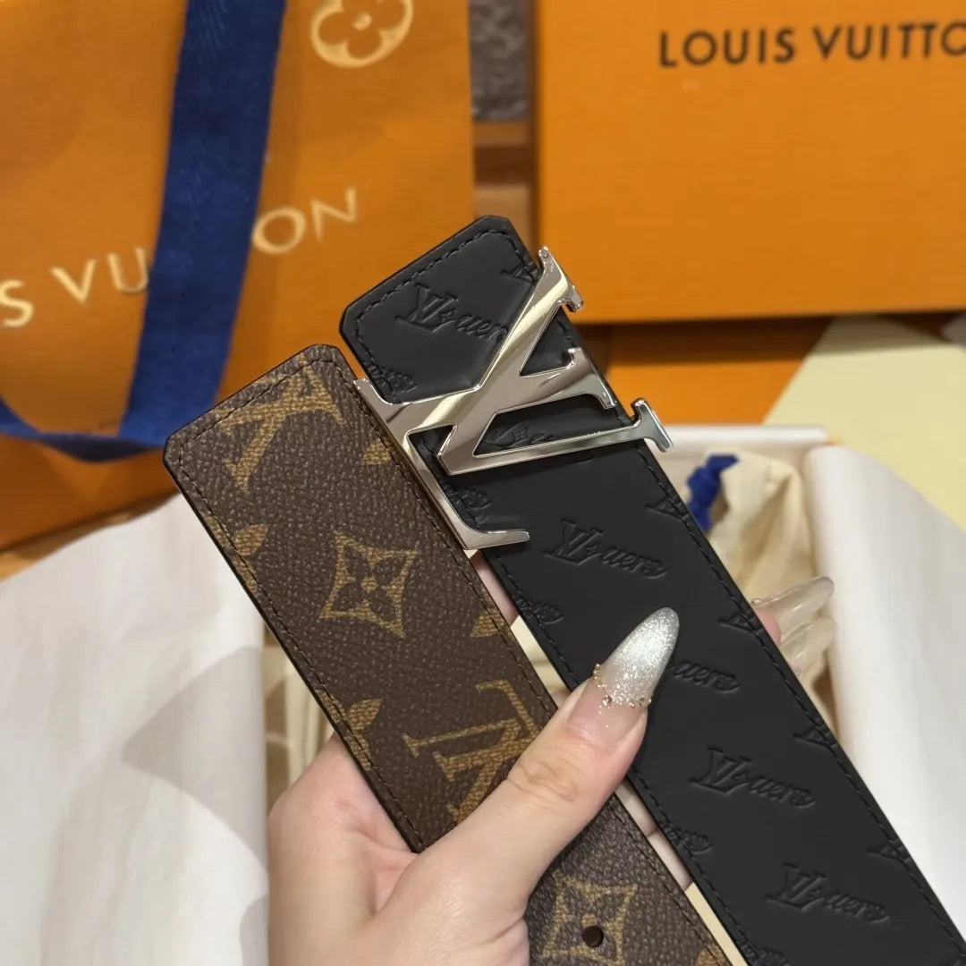 Louis Vuitton Embossed Logo Belt - Hình 7