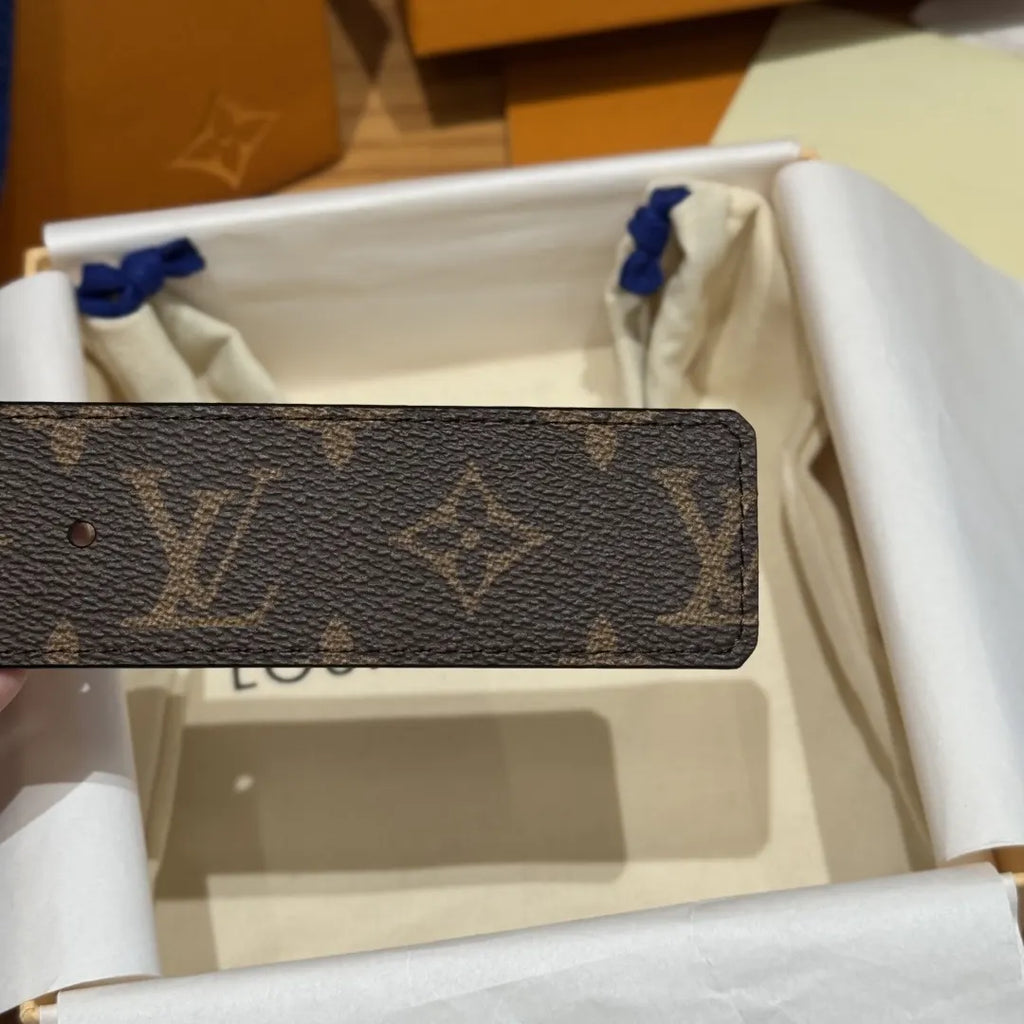 Louis Vuitton Embossed Logo Belt - Hình 9