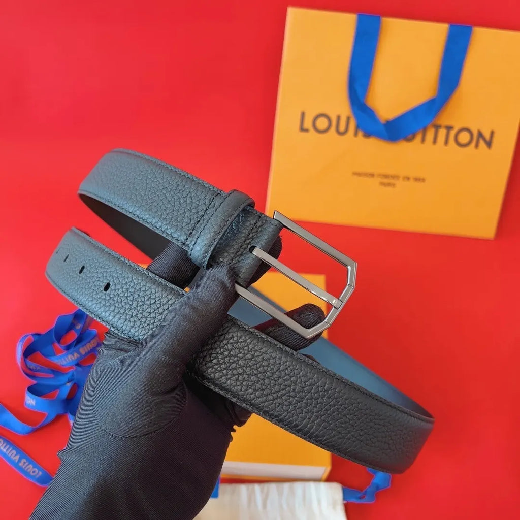 Louis Vuitton Pebbled Leather Belt - Hình 6