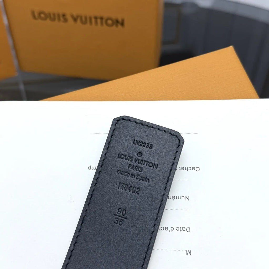 Louis Vuitton Watercolor Monogram Belt gold - Hình 8