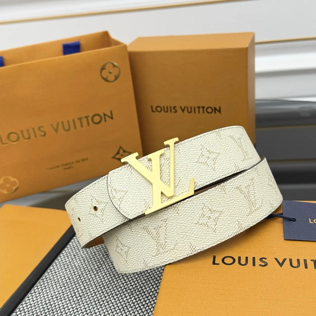 Louis Vuitton Off-White Monogram Belt
