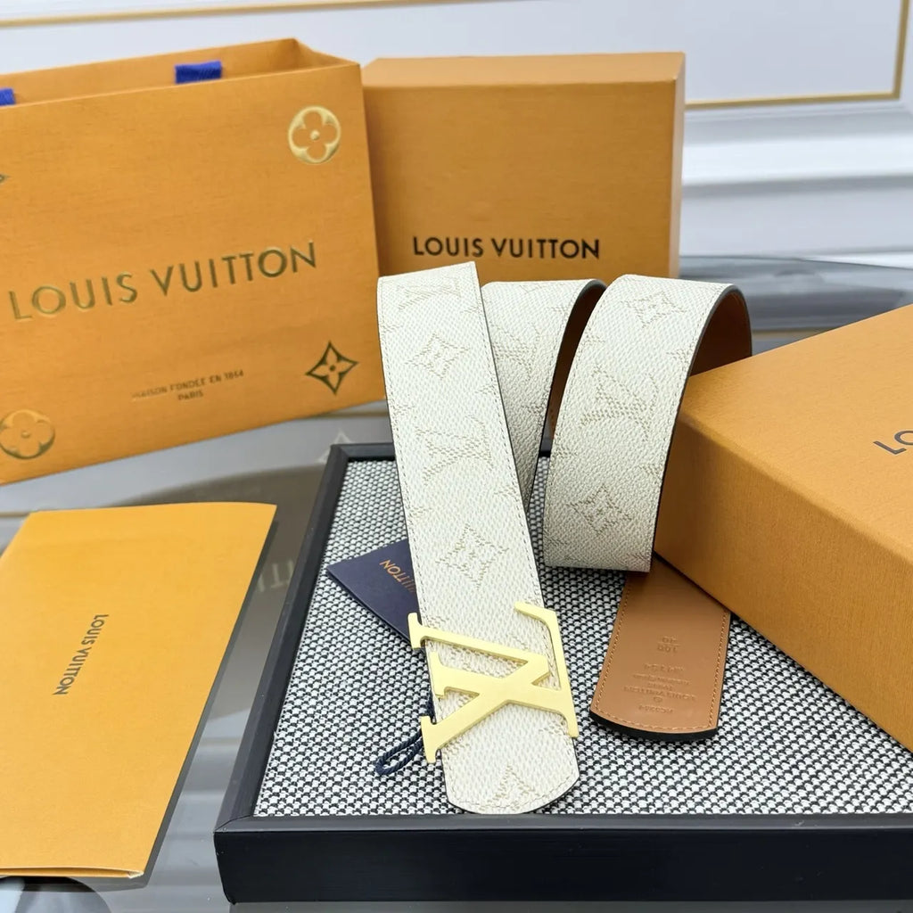 Louis Vuitton Off-White Monogram Belt - Hình 2