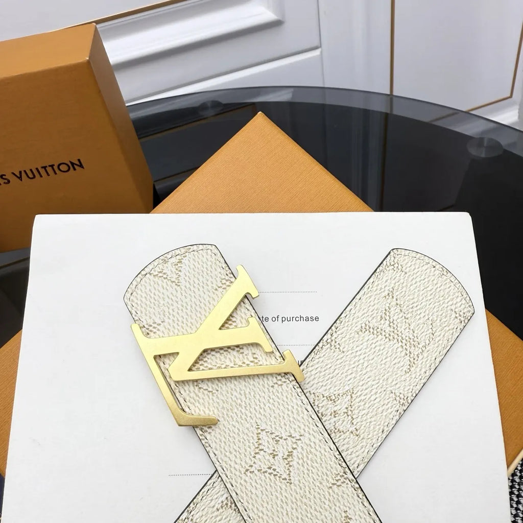Louis Vuitton Off-White Monogram Belt - Hình 6