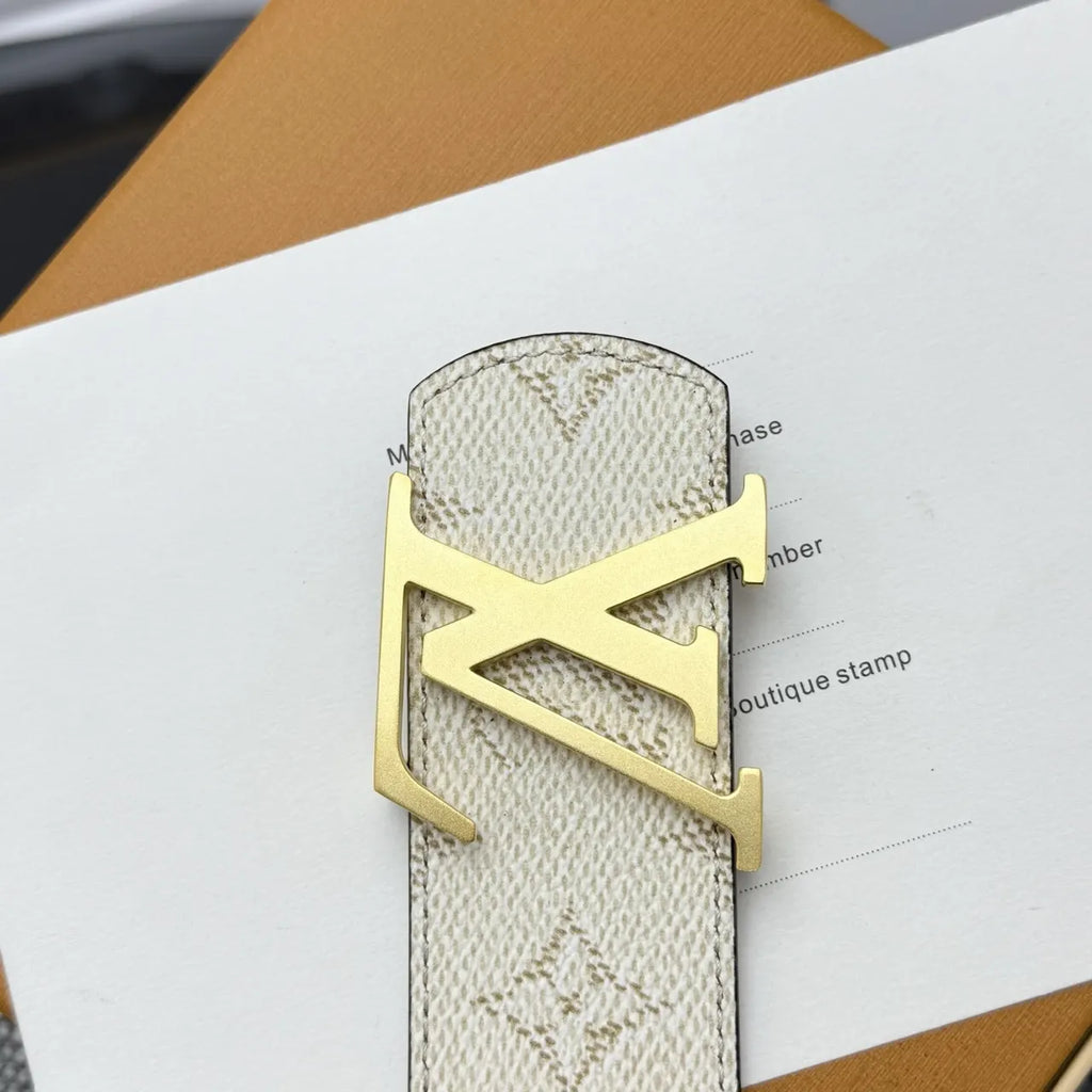 Louis Vuitton Off-White Monogram Belt - Hình 7