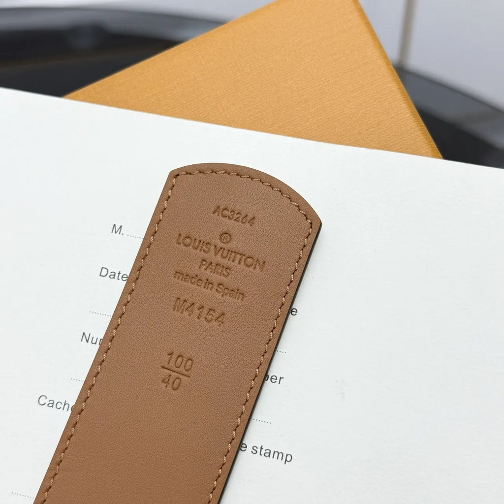 Louis Vuitton Off-White Monogram Belt - Hình 9