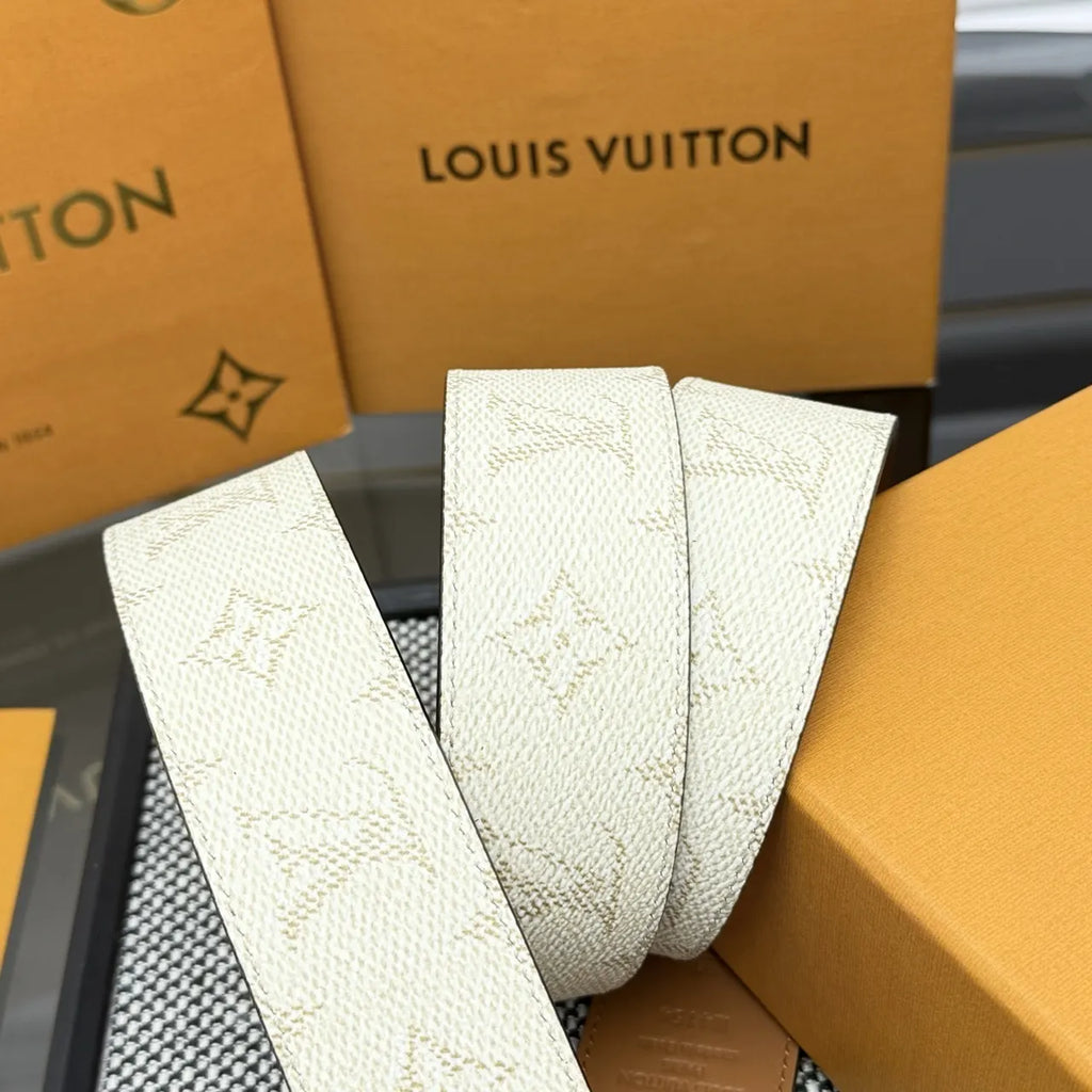 Louis Vuitton Off-White Monogram Belt - Hình 2