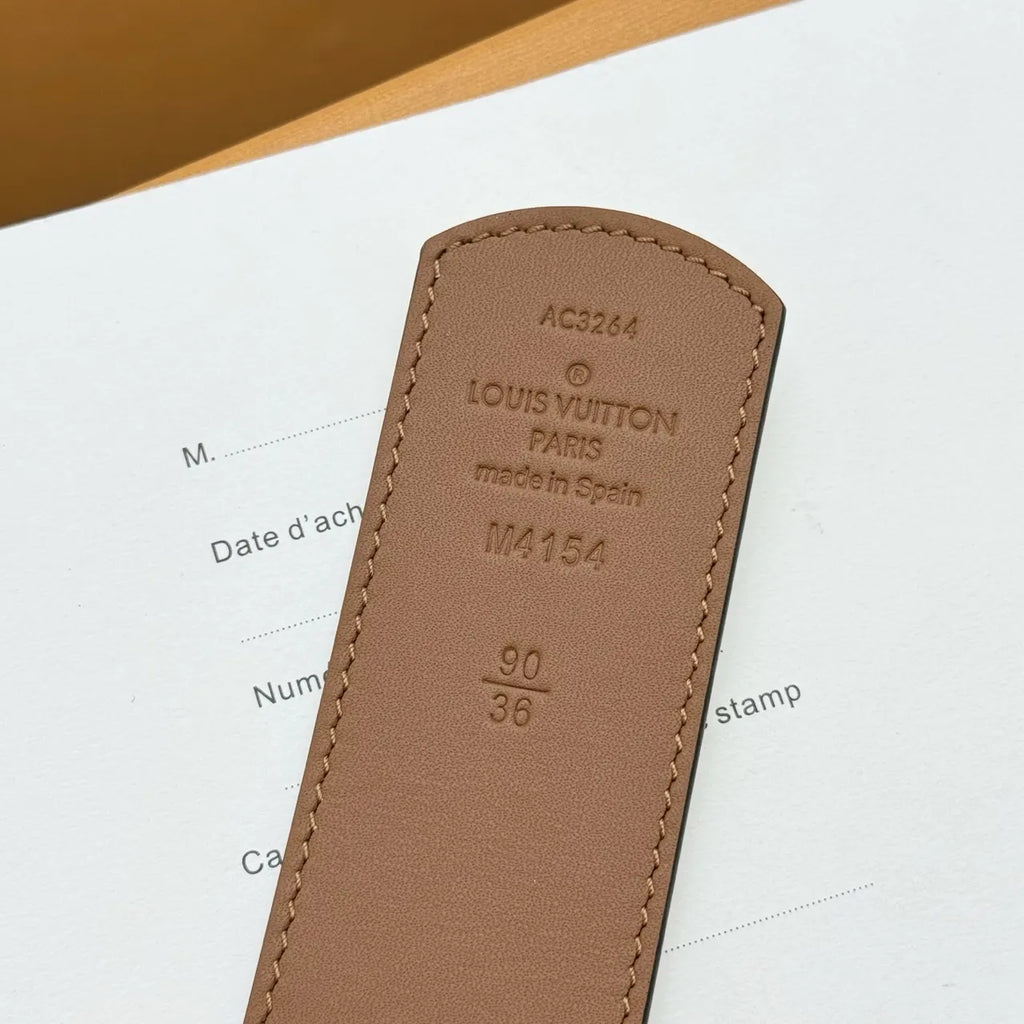 Louis Vuitton Off-White Monogram Belt - Hình 7