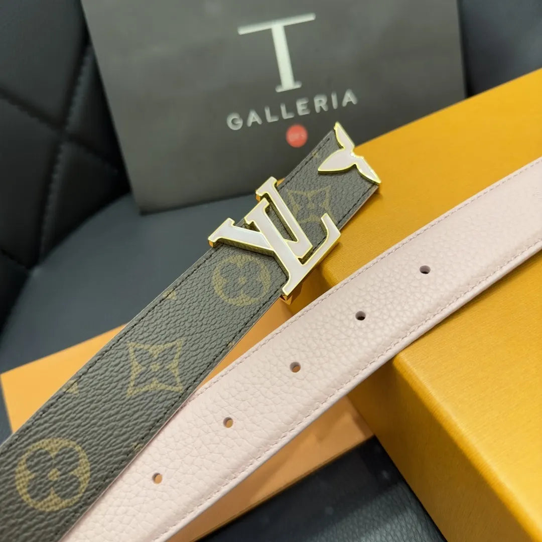 Louis Vuitton Pink Monogram Belt - Hình 4