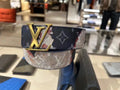 gold Louis Vuitton Watercolor Monogram Belt