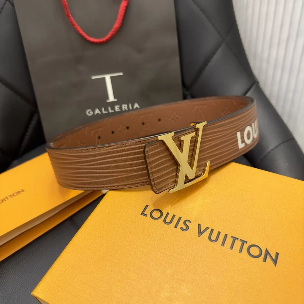 Louis Vuitton Tan Epi Belt