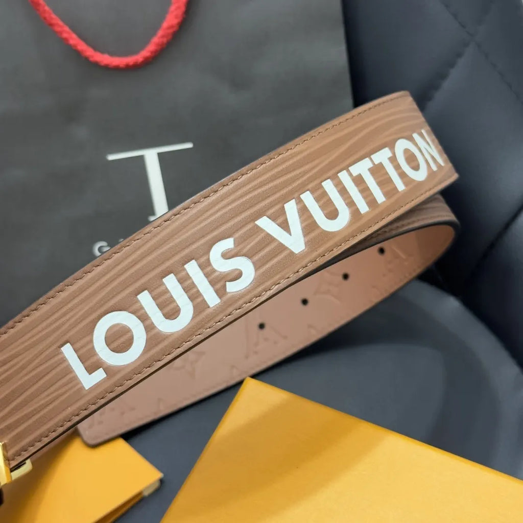 Louis Vuitton Tan Epi Belt - Hình 3