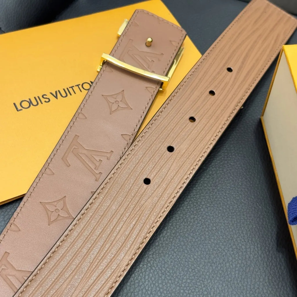 Louis Vuitton Tan Epi Belt - Hình 4