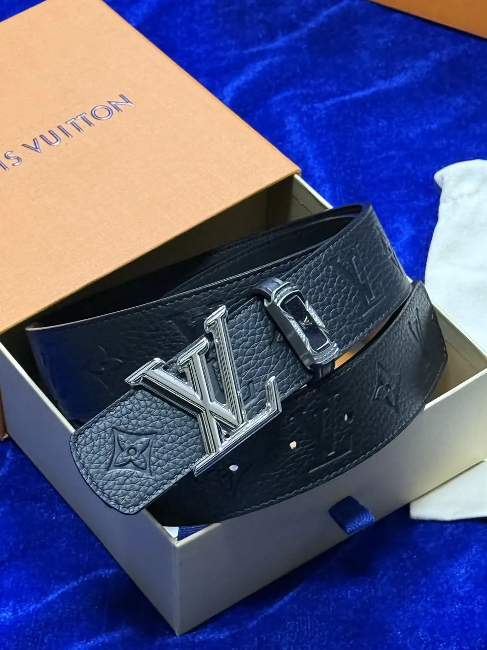 Louis Vuitton LV Initiales Belt black - Hình 3
