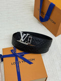 Louis Vuitton Quilted Leather Belt