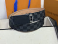 Louis Vuitton Crystal Buckle Belt