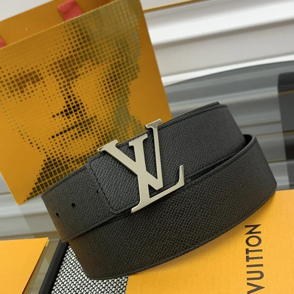 Louis Vuitton Black Monogram Canvas Belt - Hình 2