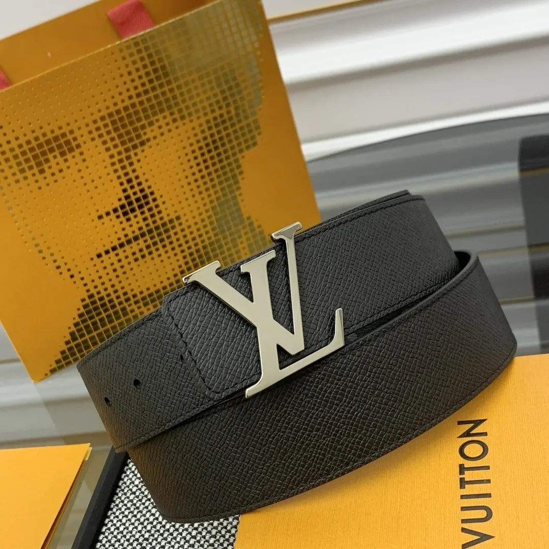 Louis Vuitton Black Monogram Canvas Belt - Hình 2