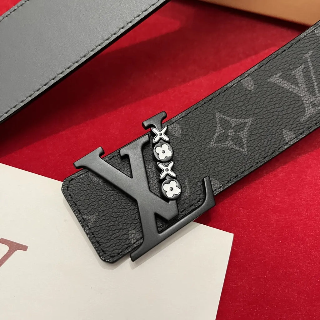 LV Black Monogram XO Belt - Hình 2