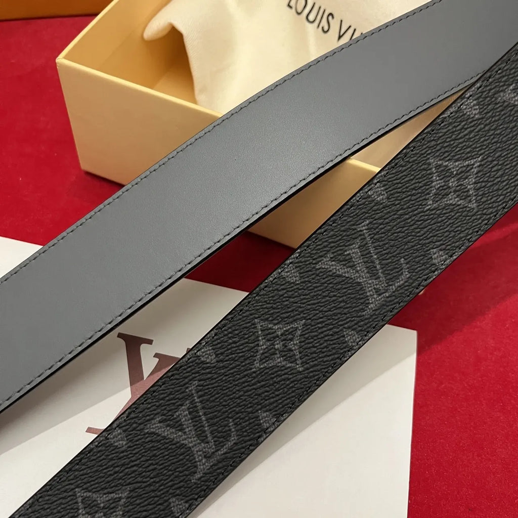 LV Black Monogram XO Belt - Hình 3