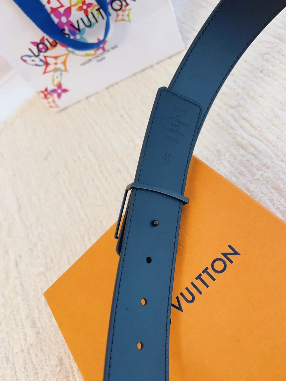 Louis Vuitton Damier 3D Belt - Hình 5