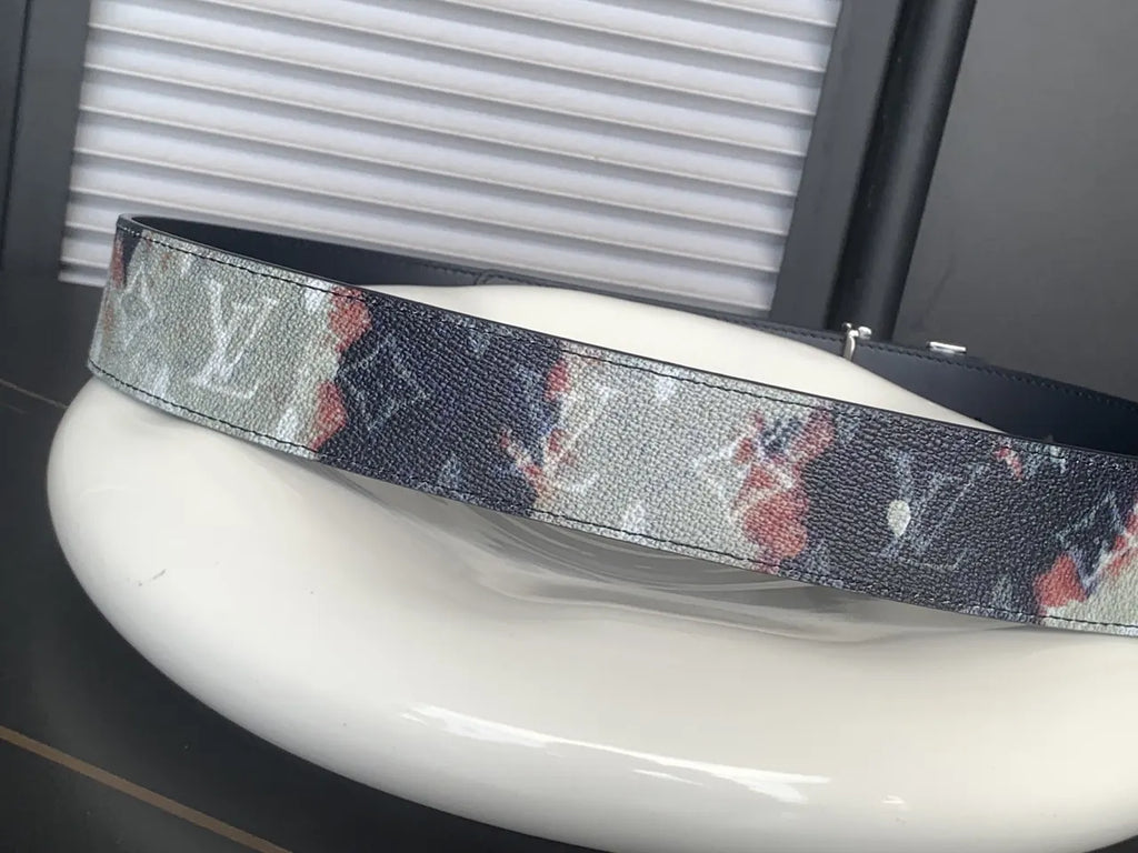 Louis Vuitton Aquarelle Monogram Belt - Hình 3