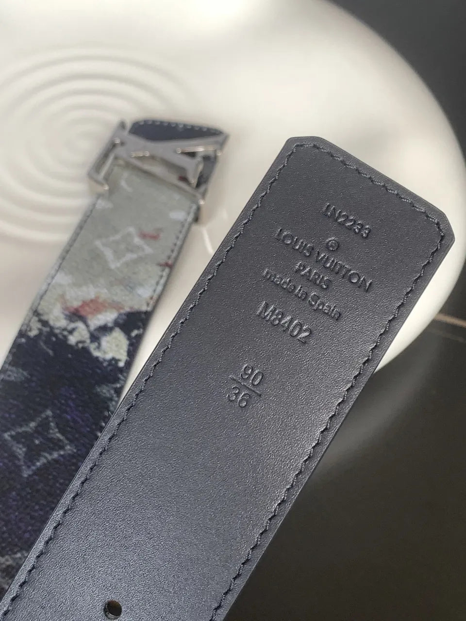 Louis Vuitton Aquarelle Monogram Belt - Hình 5