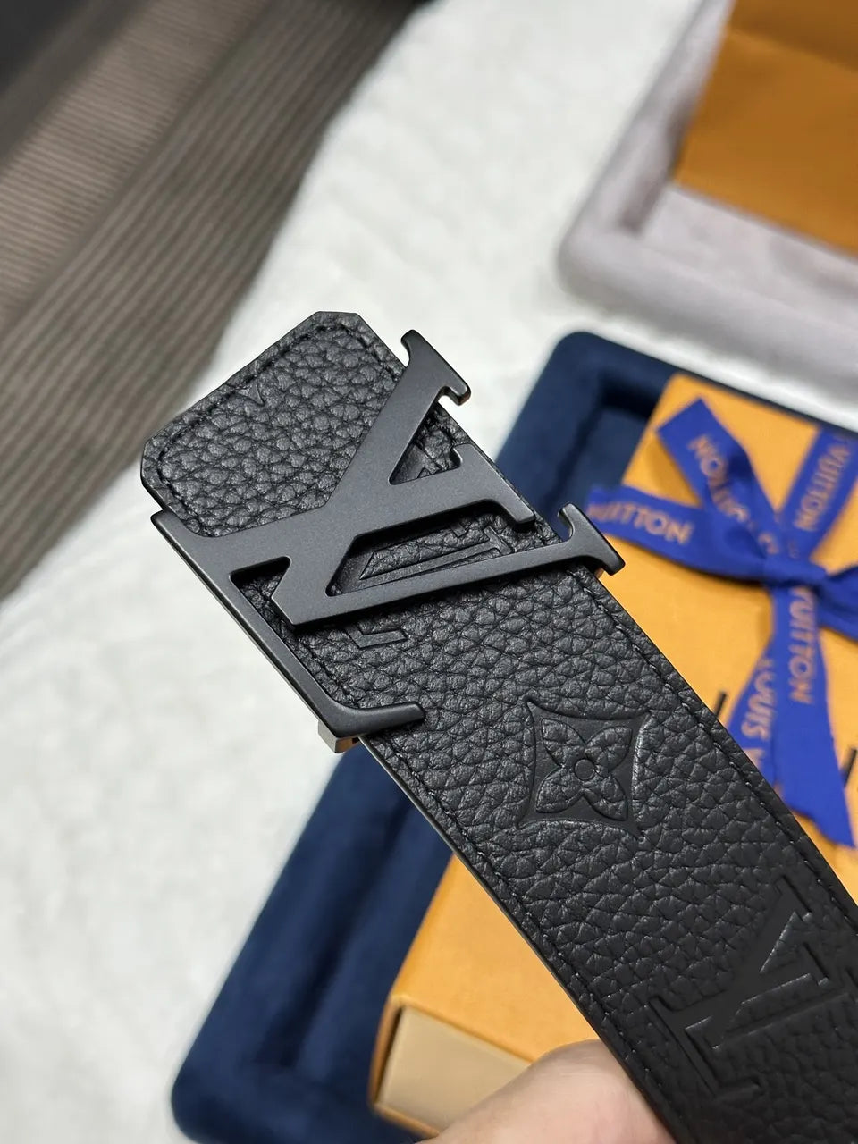 Louis Vuitton Taurillon Leather Belt - Hình 2
