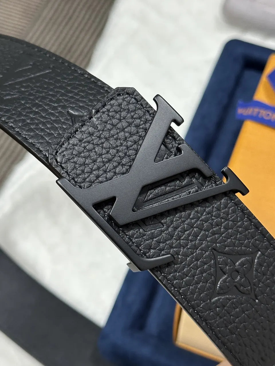 Louis Vuitton Taurillon Leather Belt - Hình 7