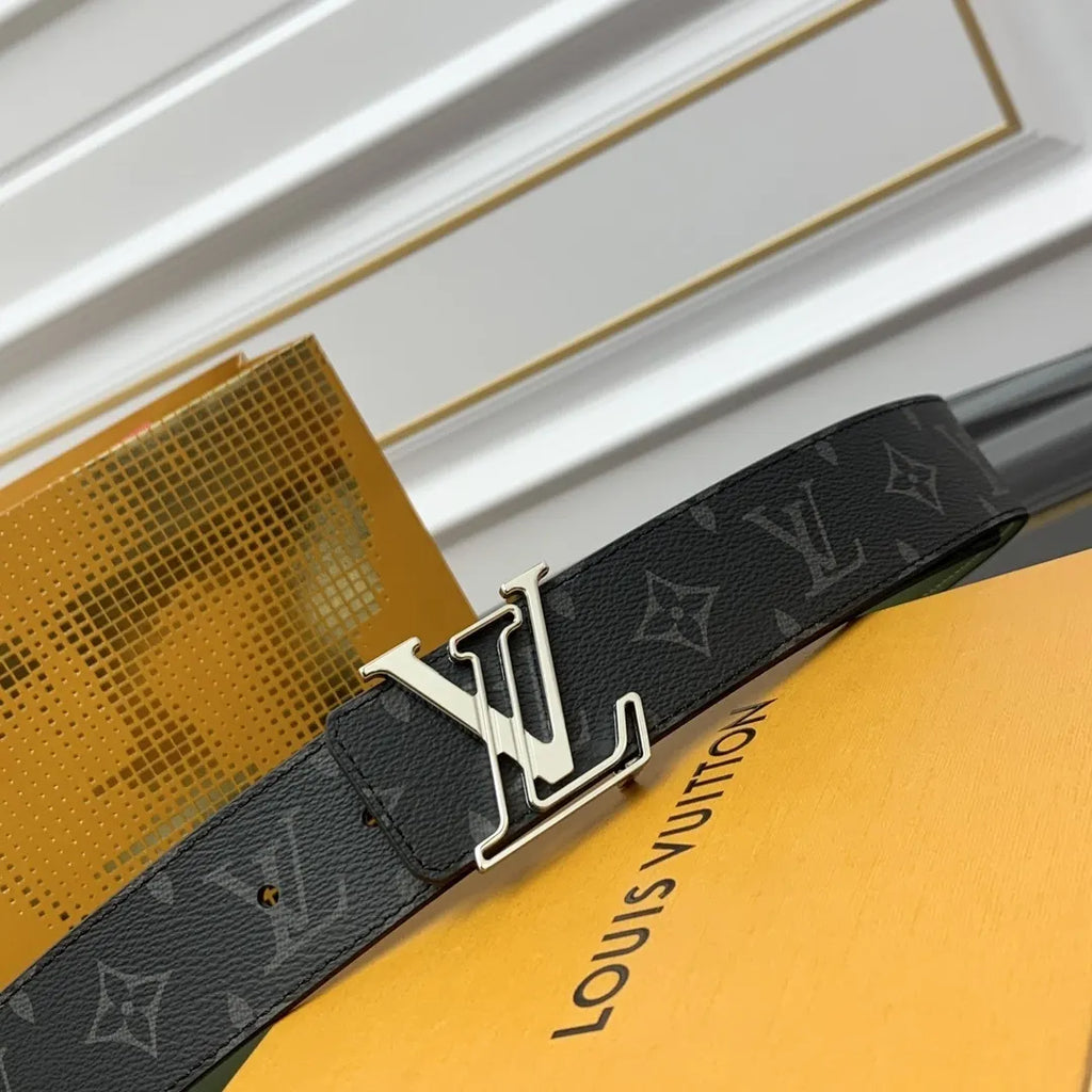 Louis Vuitton Black Monogram Empreinte Belt